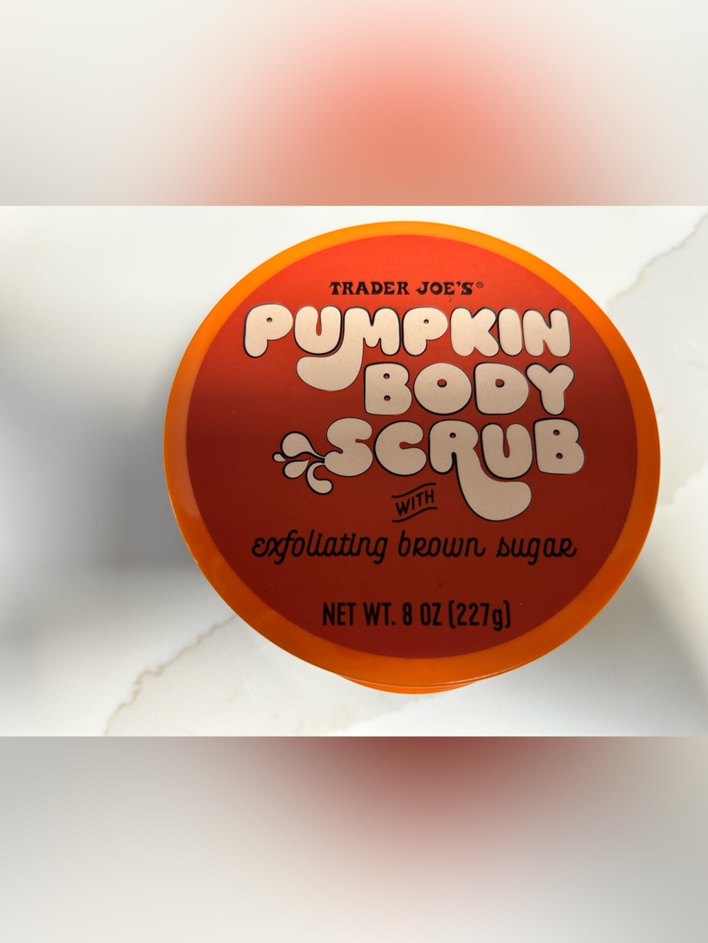 Pumpkin Body Scrub - Orange